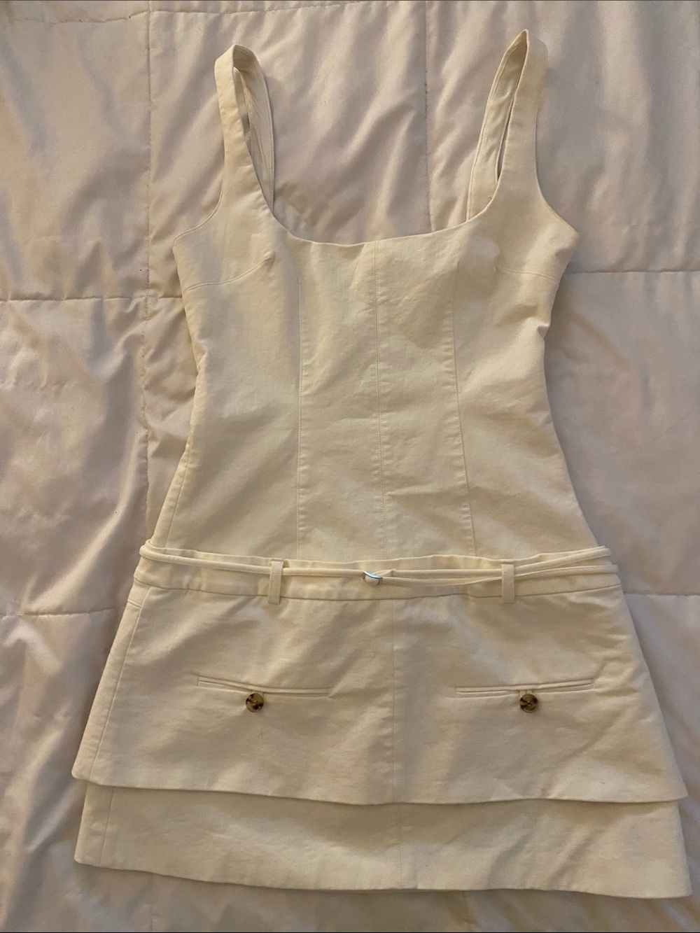 Zara Cream Women's Coat Jacket